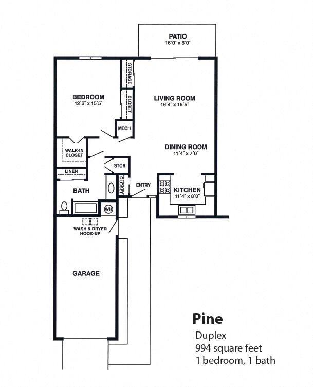 Floorplan - Westmont Village Homes - 55+ Senior Community