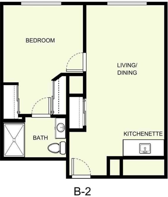Floorplan - Asher Point Independent Living of Mobile