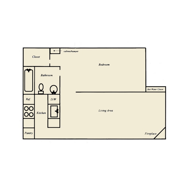 Floorplan - Stadium View Apartments