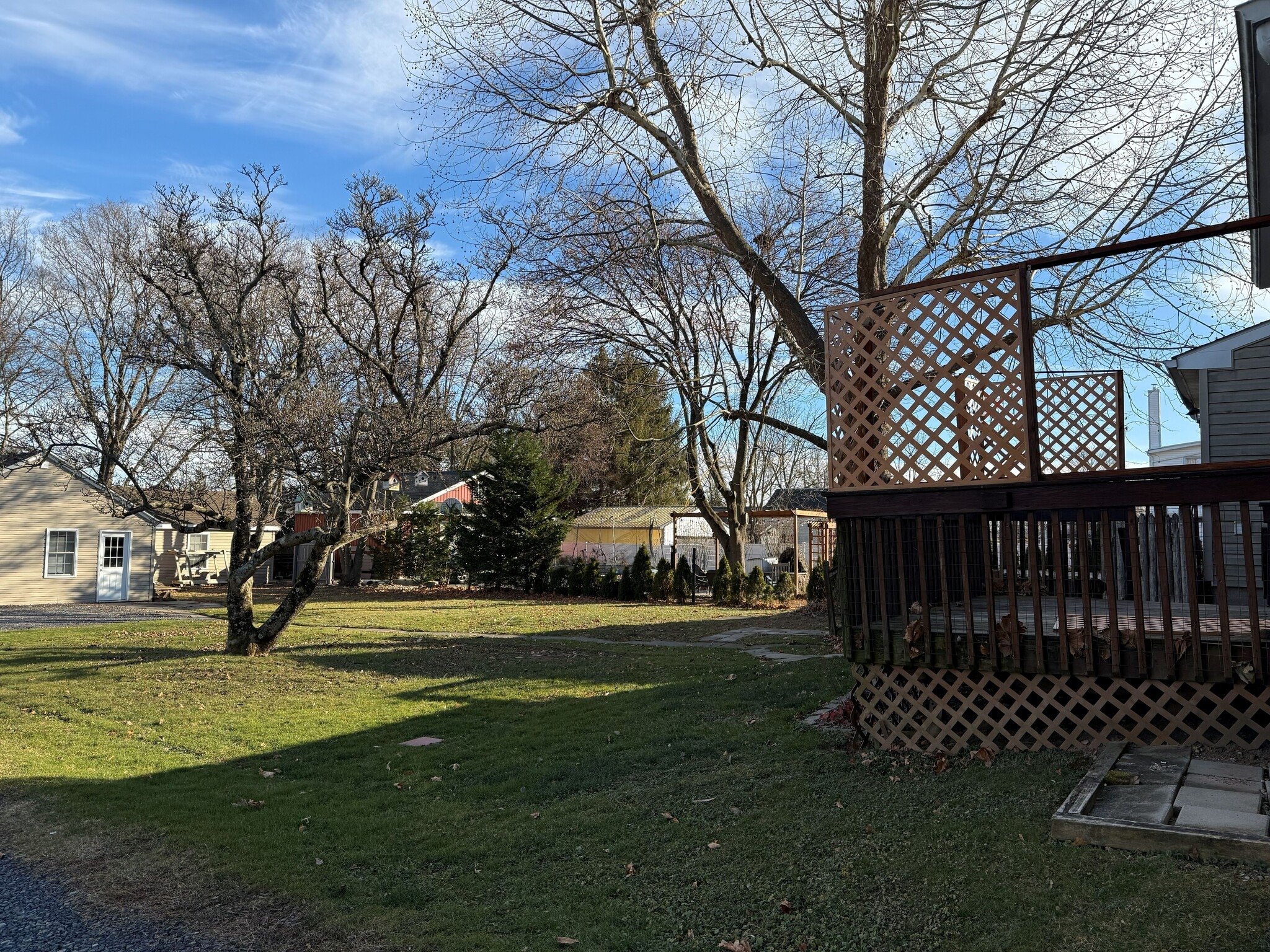 back yard - 23 N Main St