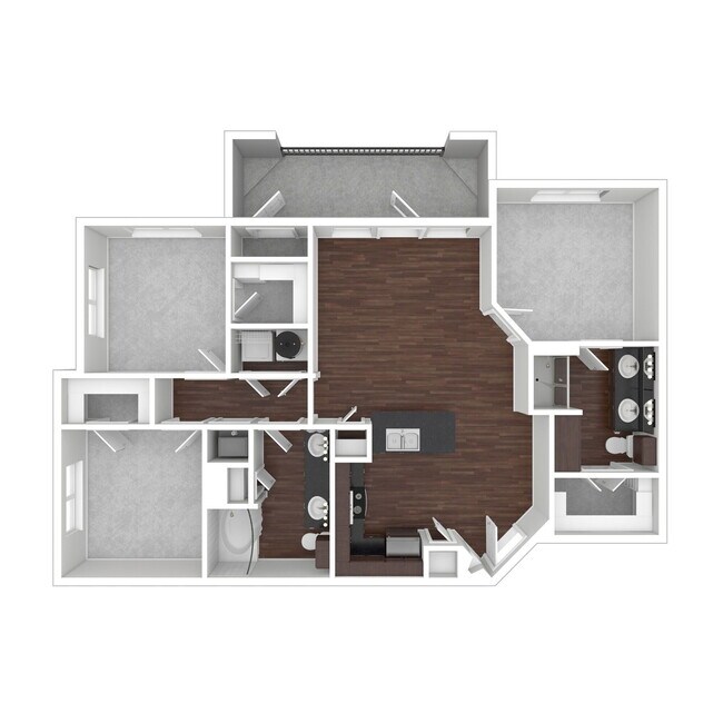 Floorplan - Palladium Crowley