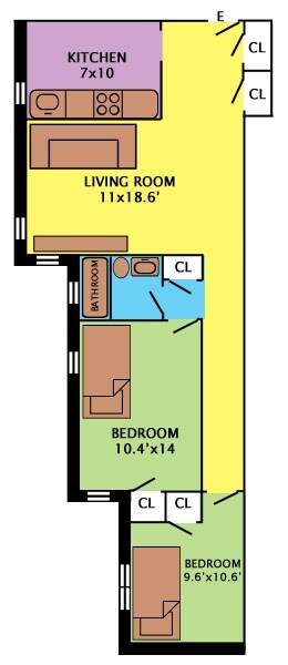 Floorplan - Fairbridge Commons