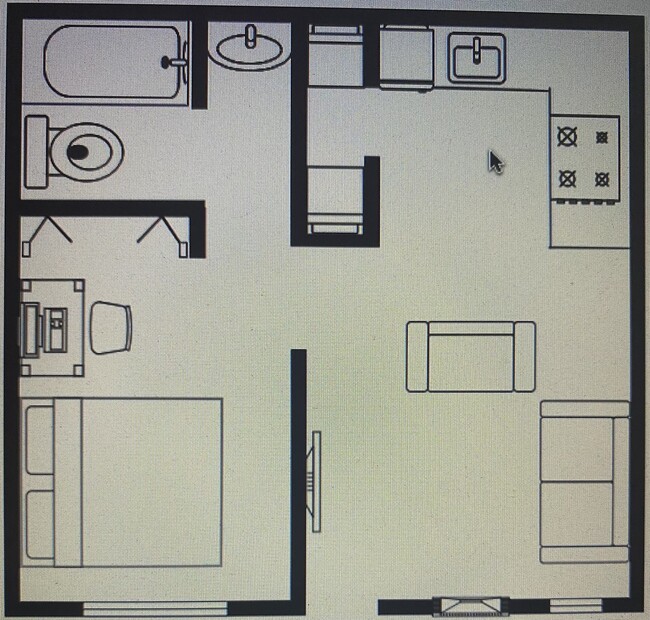 Floor plan - 631 E El Camino Real