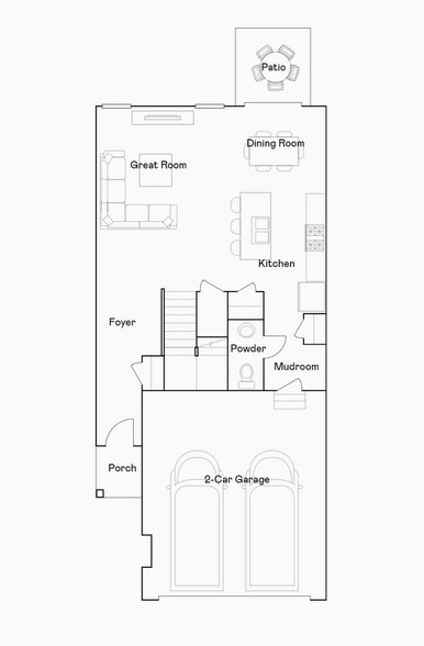 Level-1 Floor Plan - 10714 Wiles Way