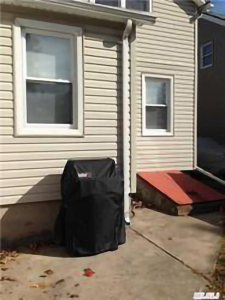 Backyard view towards the Basement Storage unit - 22 New St