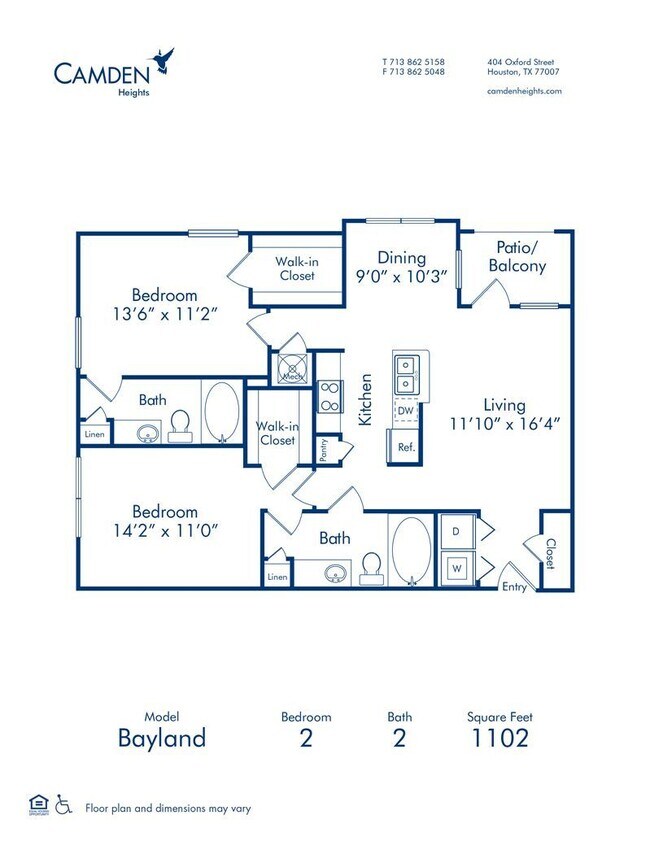 Floorplan - Camden Heights