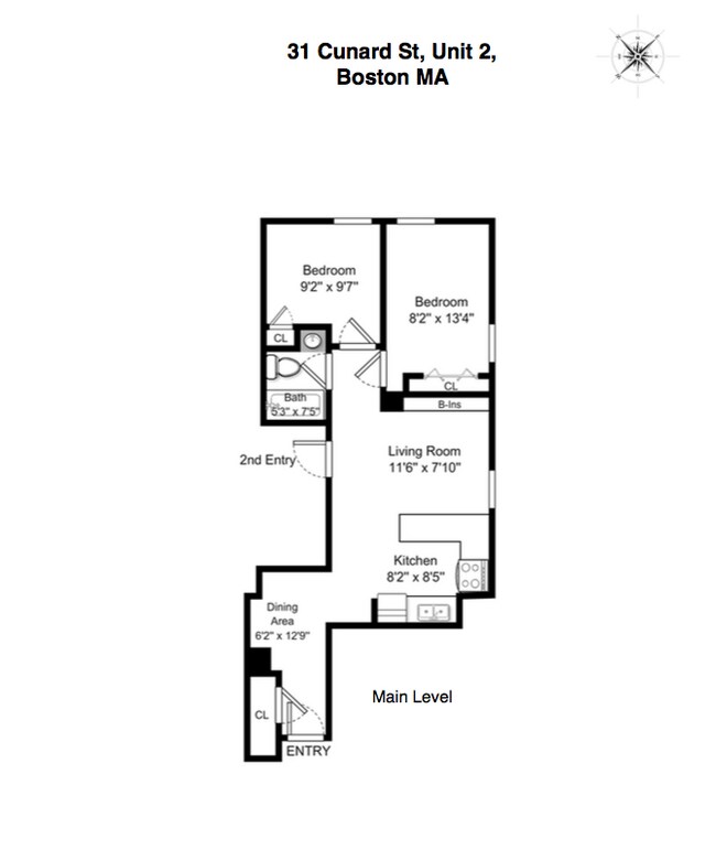 Building Photo - Two Bed Near Northeastern - No Fee
