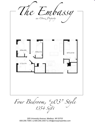 4BR/2BA - The Embassy