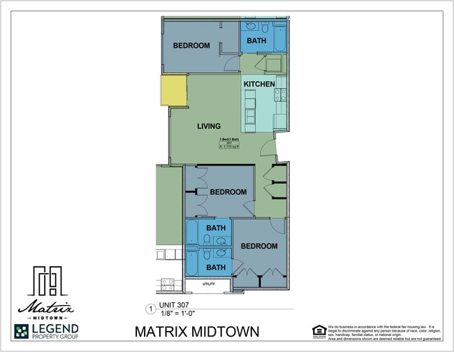 Floorplan - Matrix Midtown