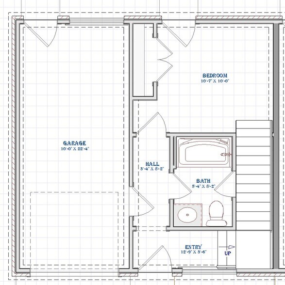 1ST FLOOR PLAN - 104 Textile Ct