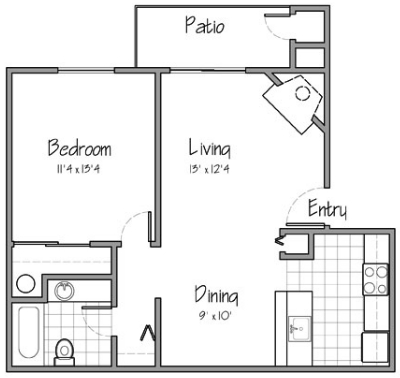 1BR/1BA - Totem Lake Heights