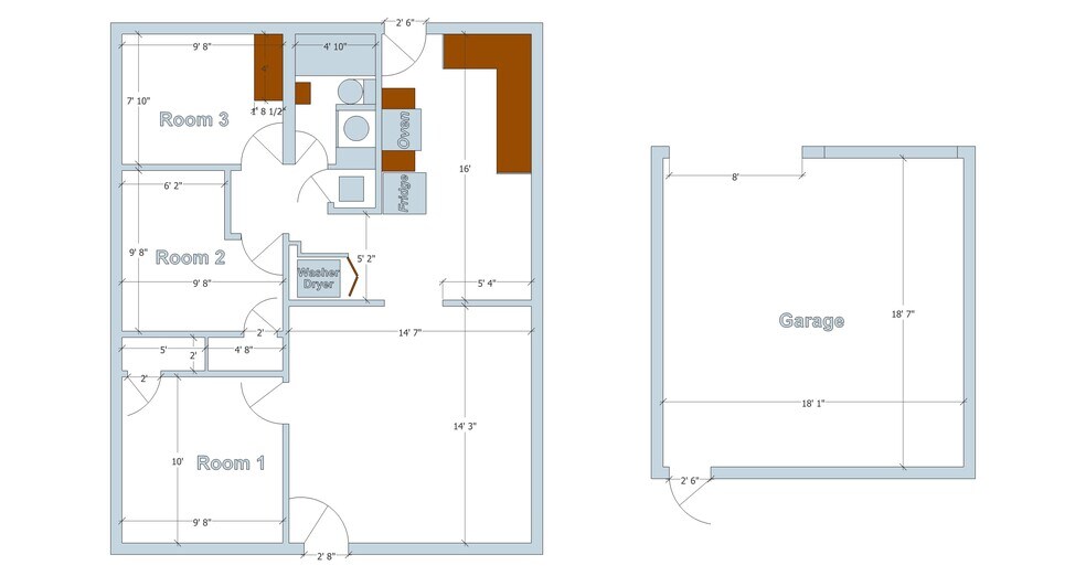 Floorplan - 4362 Depew St
