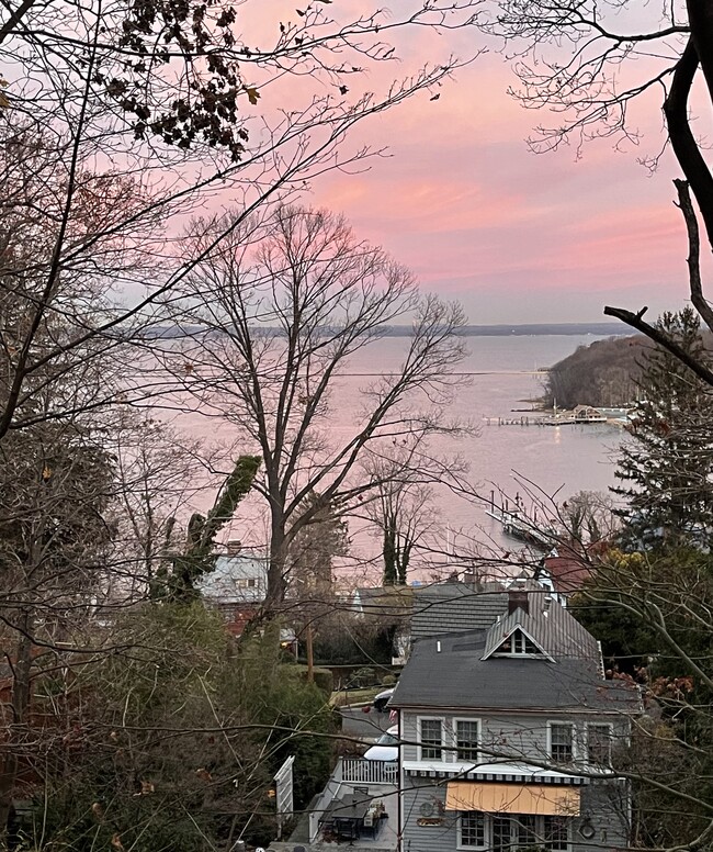 Another magnificent water view from the kitchen - 42 Central Ave