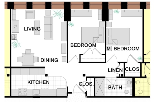 2BR/1BA - Anwelt Heritage - A 55+ Community