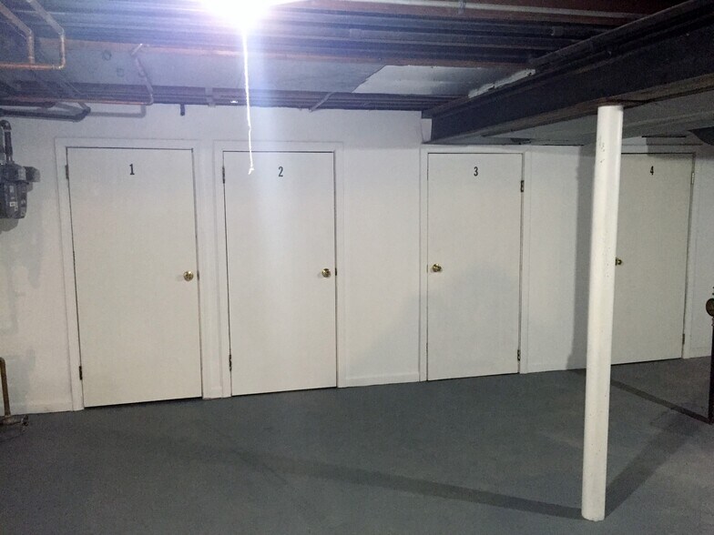 Storage rooms in basement - each apt has one lockable storage room - 3903 Cass St