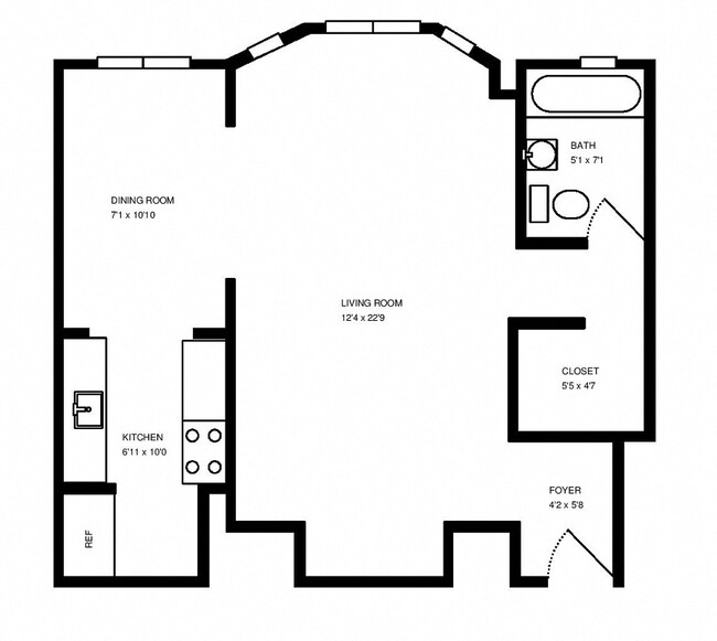 Floorplan - 1033 W Loyola