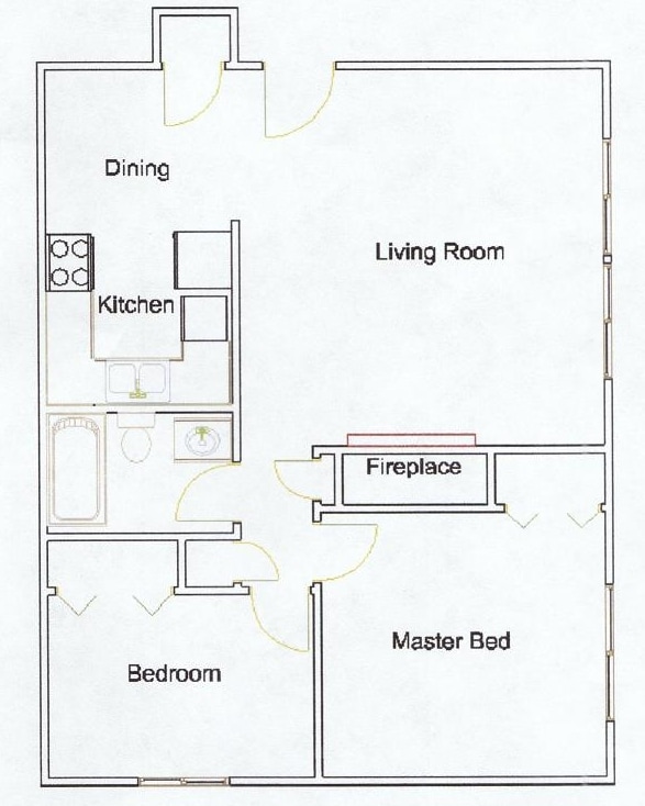 2B/2BA - Julie Ann Square Apartments