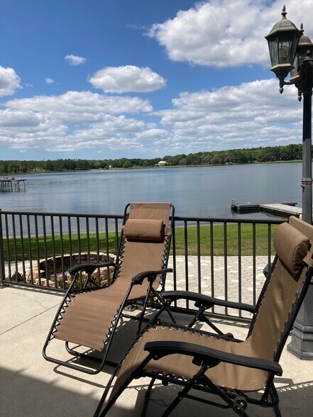 Fire pit area - 15848 Lake Iola Rd