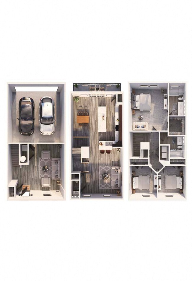 Floorplan - Towns at Andrews Park