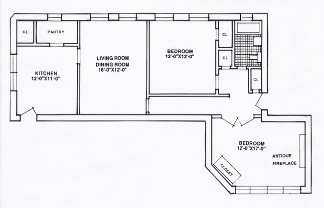 Floorplan - 1125 Davis St./ 1603-11 Ridge Ave.