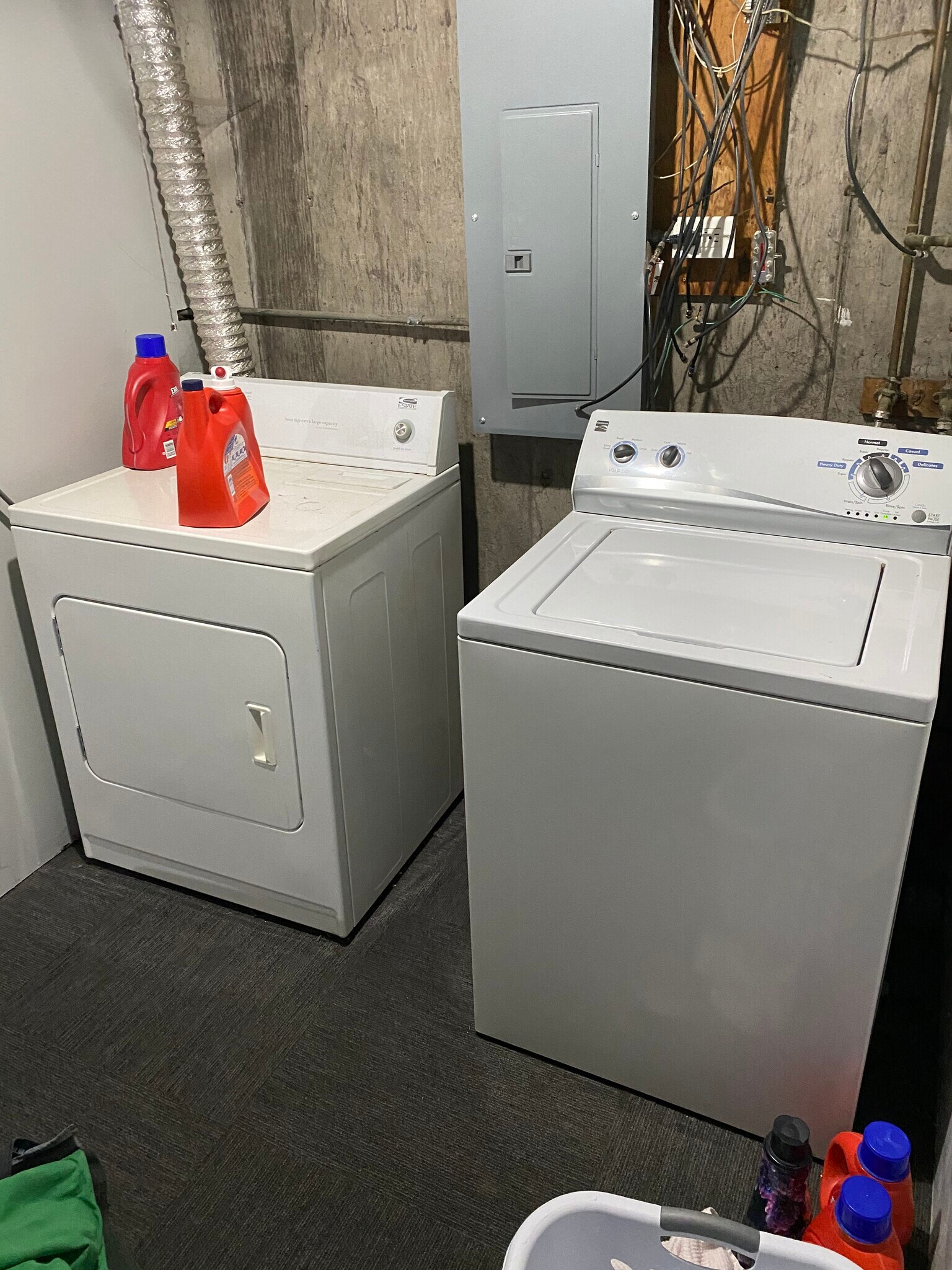 Washer and dryer - 609 S Lucas St