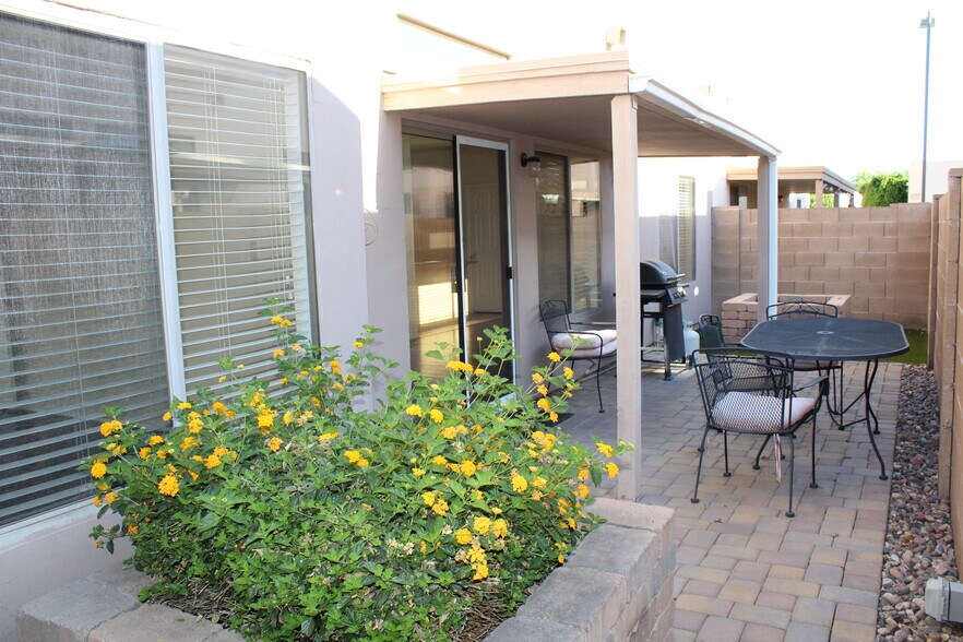 Back patio - 440 S Val Vista Dr.