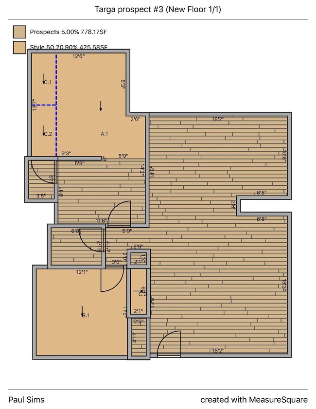 Floorplan - 1922 Prospect Apartments