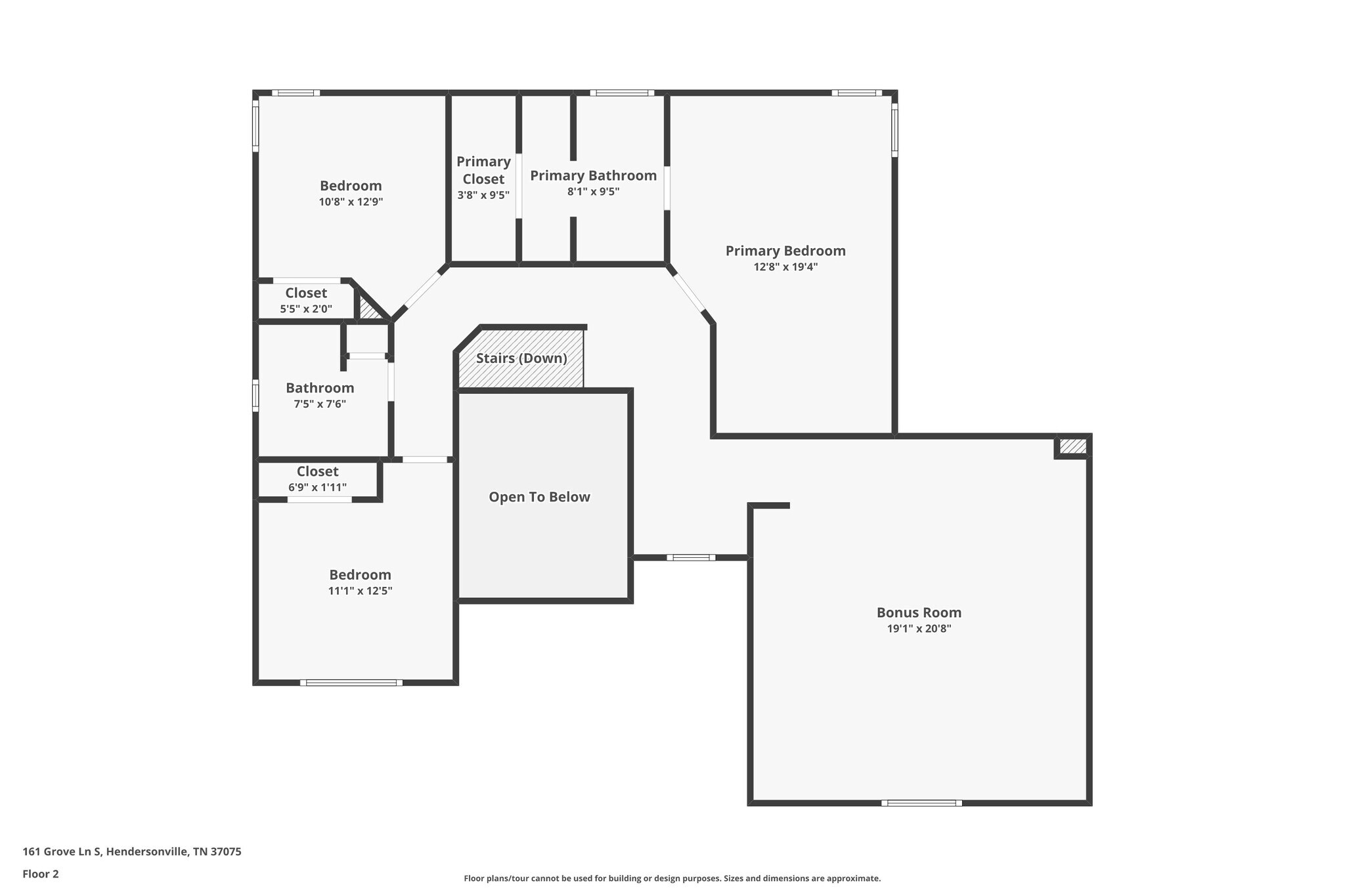 Second floor - 161 Grove Ln South