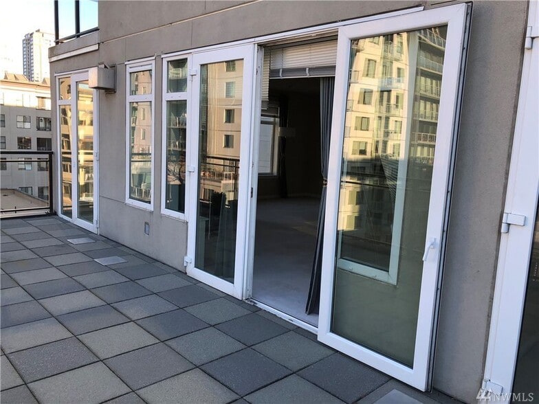 French doors for indoor/outdoor living - 2607 Western Ave