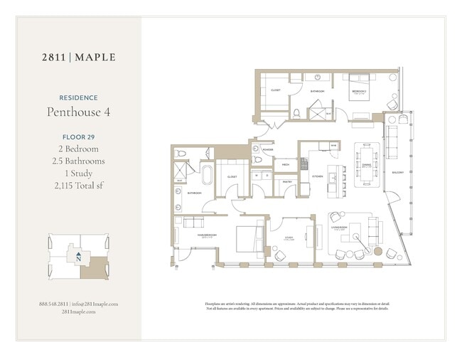 Floorplan - 2811 Maple