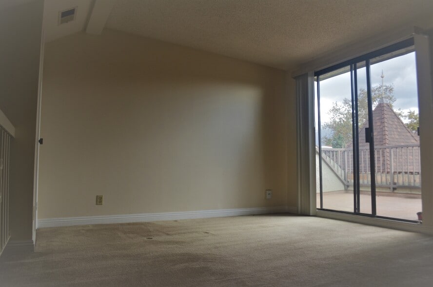 Upstair Loft/Office view of Balcony Patio - 330 Cordova St