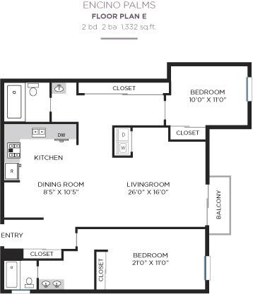 Floorplan - Encino Palms