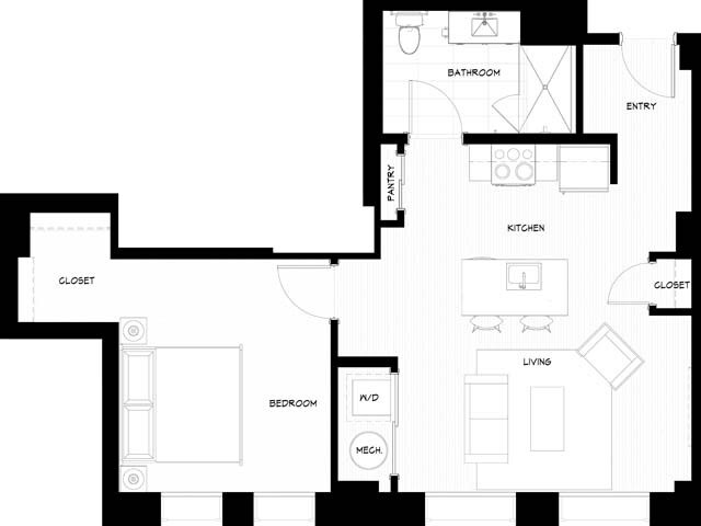 Floorplan - The Electric Building
