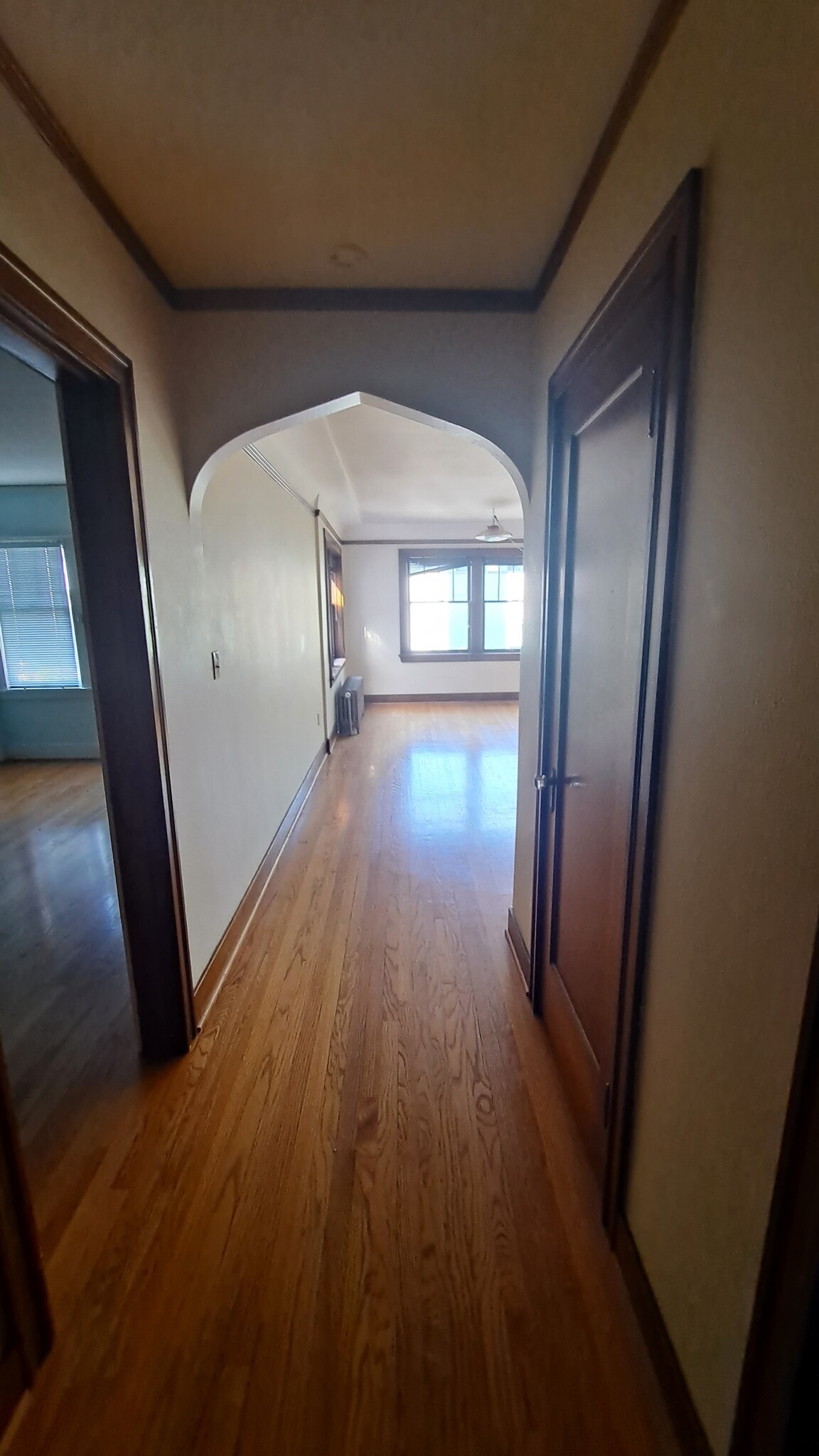 Apartment entry. Original coving and woodwork. - 1631 16th Ave