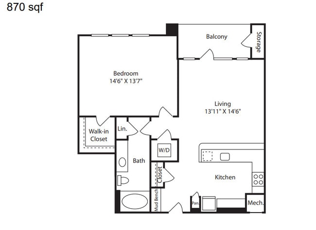 Floorplan - The Mitchell at Woodmill Creek