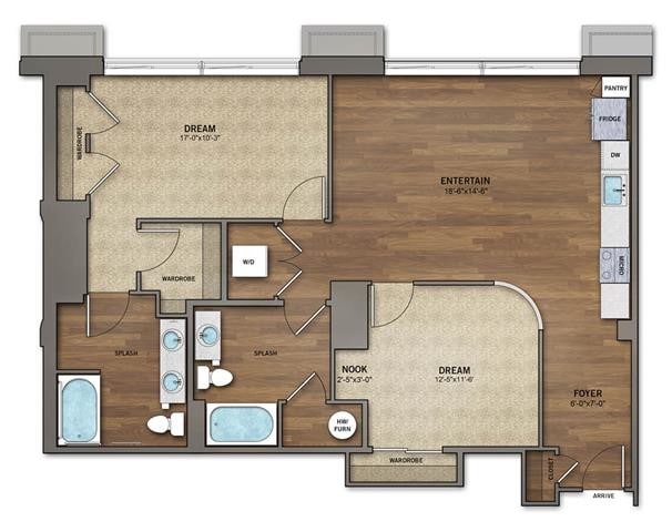 Floorplan - The Citizens Condominiums
