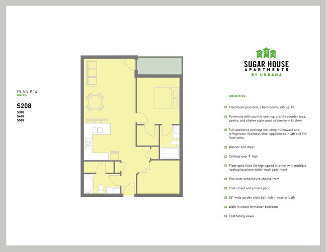 Floorplan - Sugar House Apartments By Urbana