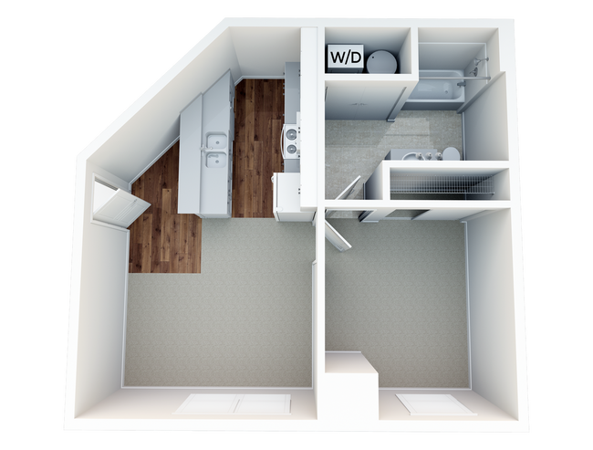 StateHouse Norwich 1.2 3D Unfurnished - Statehouse Norwich