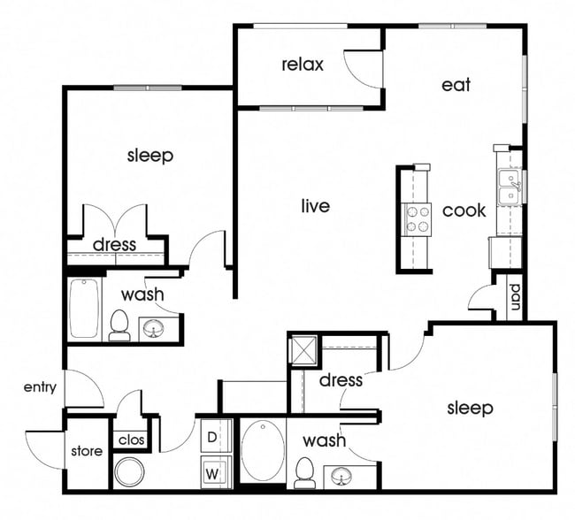 Floorplan - Magnolia Pointe