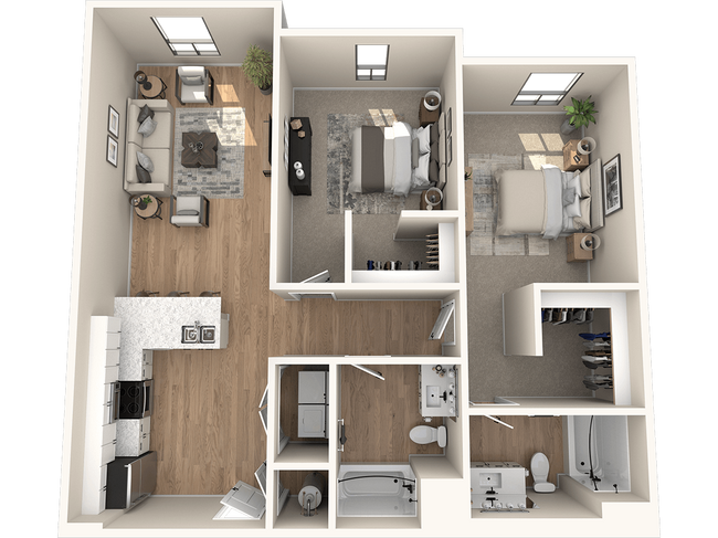 Floorplan - Solace at Ballpark Village