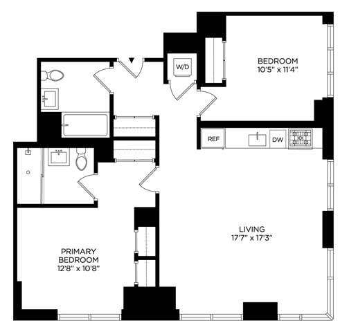 Floorplan - Lincoln at Bankside