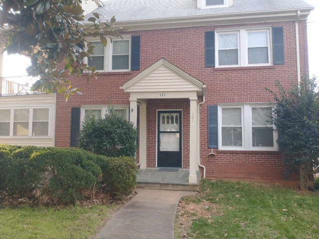 Front door to ground floor apartment - 121 Mount Vernon Ave