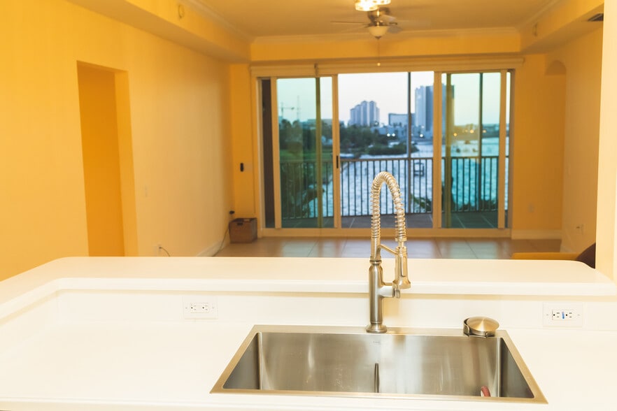 Kitchen view, note counters shown are old, breakfast bar counters are now much larger - 2743 1st St