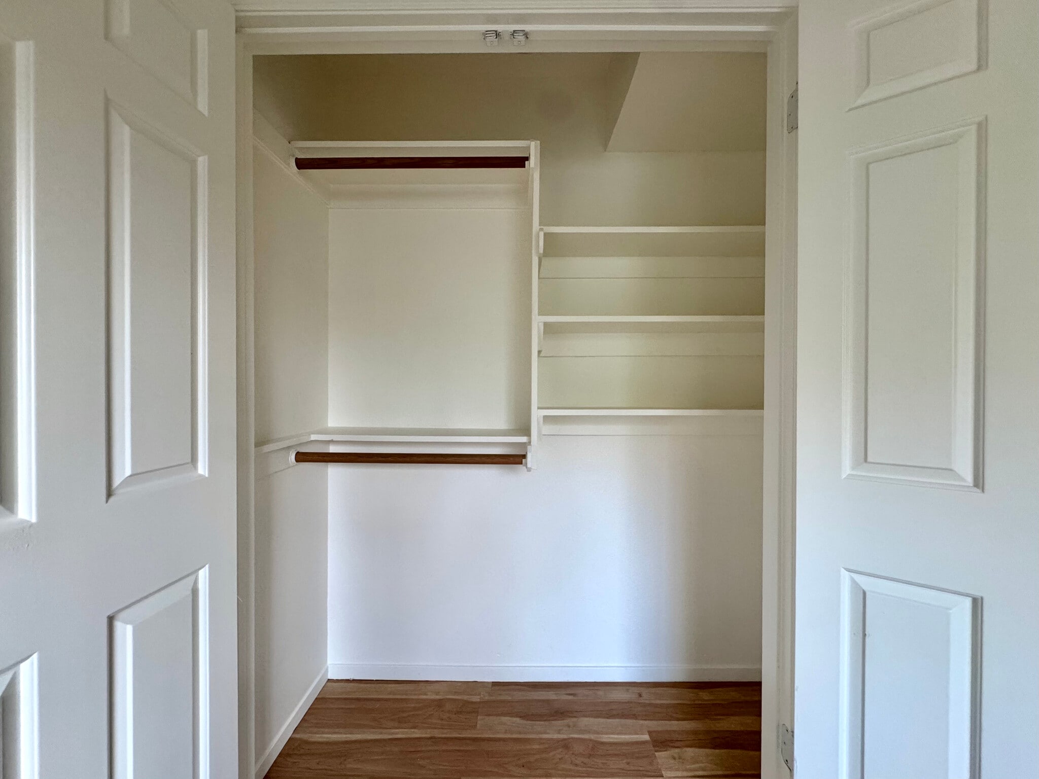 Downstairs bedroom/office closet - 983 E Foxhill Dr