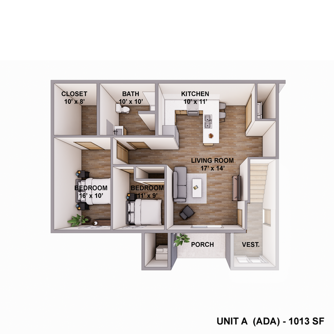 Building Photo - Brand NEW Caroline Apartments - 106 - Move...