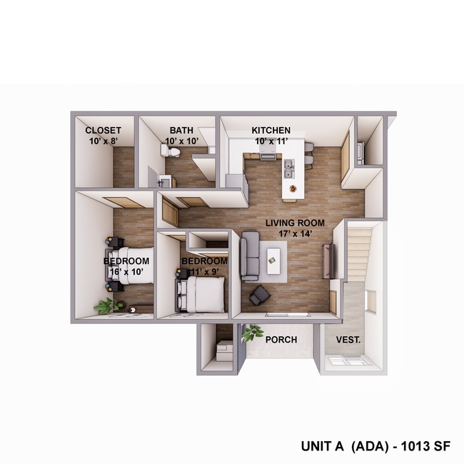 Building Photo - Brand NEW Caroline Apartments - 207-Move i...