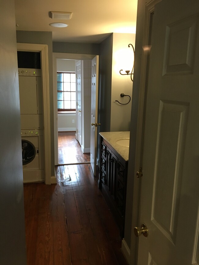 Master bath hallway - 8198 Main St