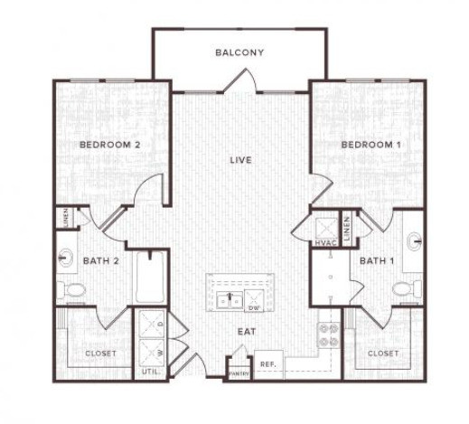 Floorplan - The Crawford at Grand Morton