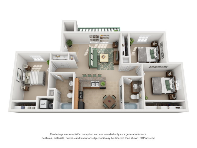 Floorplan - Park at Olathe Station