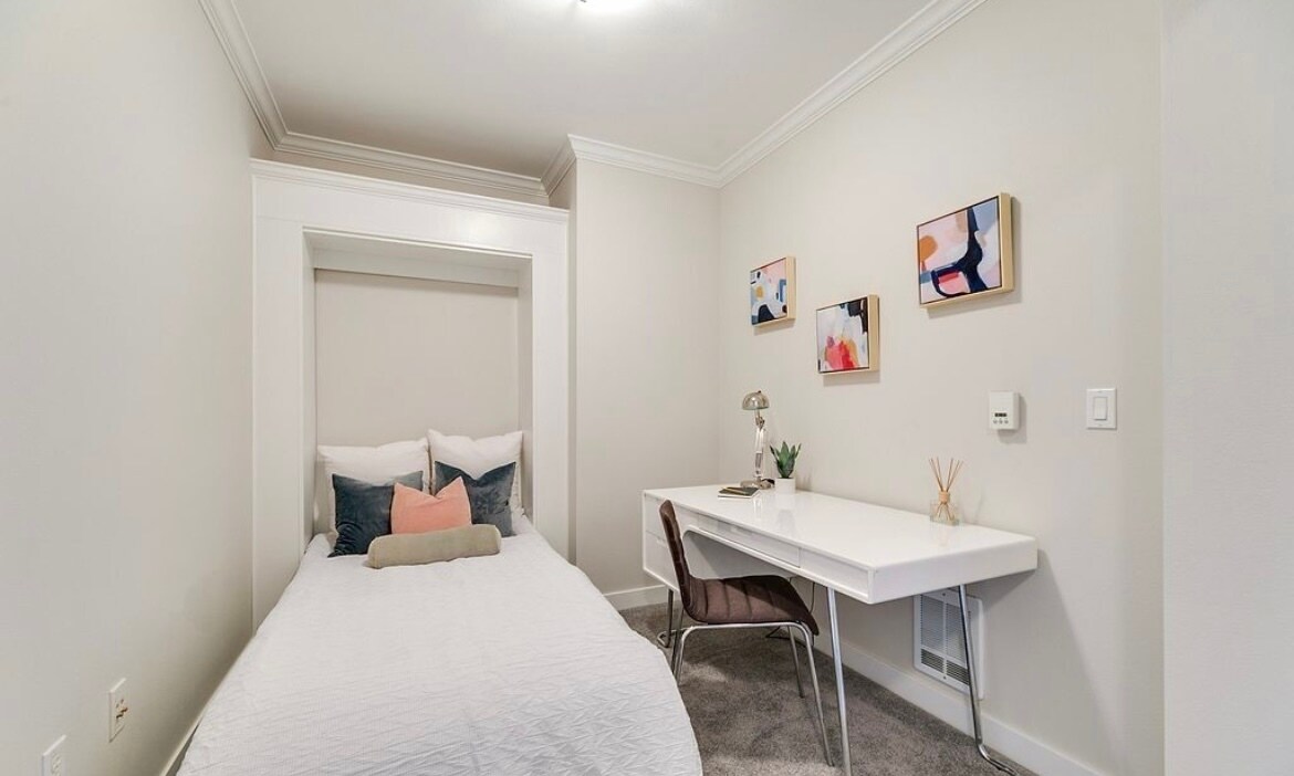 Den with murphy bed - 1545 NW 57th St
